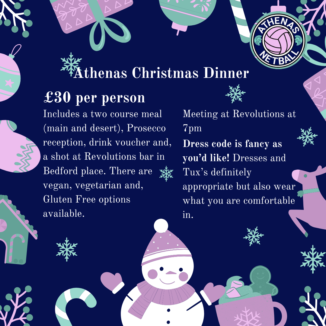 Athenas Christmas dinner!